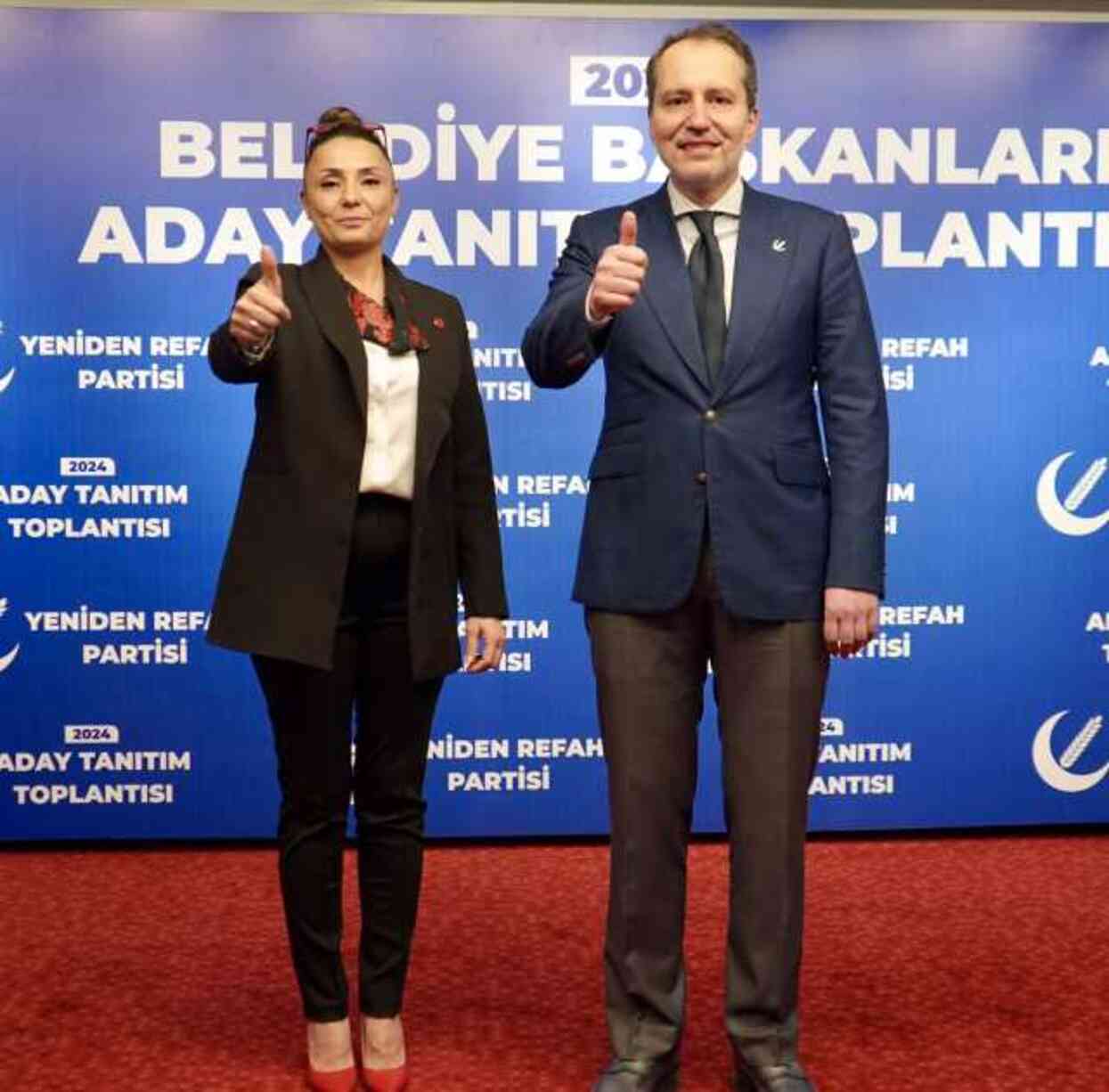 Yeniden Refah Partisi 57 il ve ilçe belediye başkan adayını açıkladı Yeniden Refah Partisi 57 il ve ilçe belediye başkan adayını açıkladı