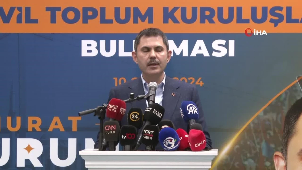 AK Parti İBB Başkan Adayı Murat Kurum: \'Karşımızda fetret döneminden yükseliş dönemine geçmek için çırpınan bir İstanbul var\'