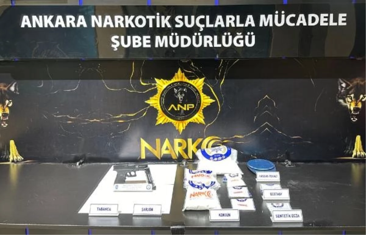 Ankara\'da Narkogüç Operasyonunda 2 Tutuklama