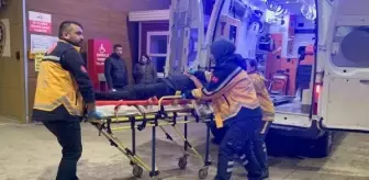 İnegöl'de Kar Temizliği İçin Çatıya Çıkan Kişi Ayağının Kayması Sonucu Yaralandı