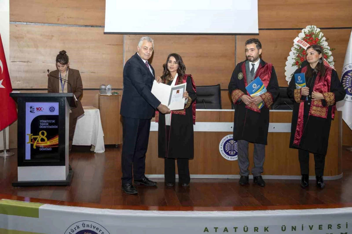 Atatürk Üniversitesi\'nde Tarım Öğretiminin 178. Yıl Dönümü ve Ziraat Mühendisleri Günü Kutlandı