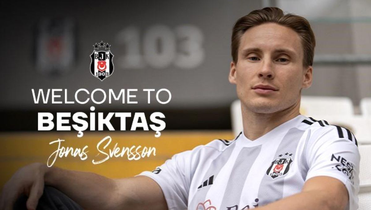 Beşiktaş, Adana Demirspor\'dan Jonas Svensson\'u transfer etti
