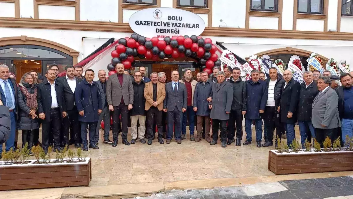 Bolu Gazeteci ve Yazarlar Derneği\'nin Medya Evi Hizmete Girdi