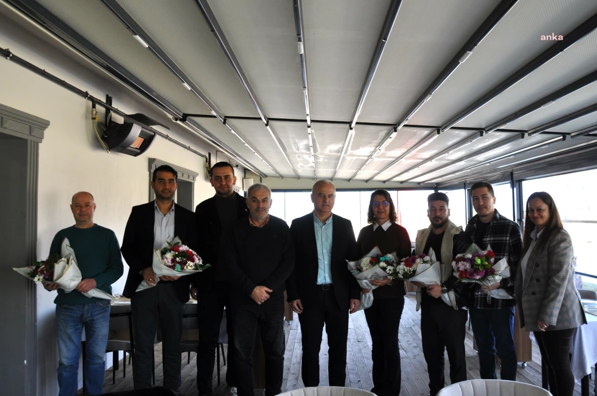Çine Belediye Başkanı Mehmet Kıvrak, gazetecilerle kahvaltıda buluştu