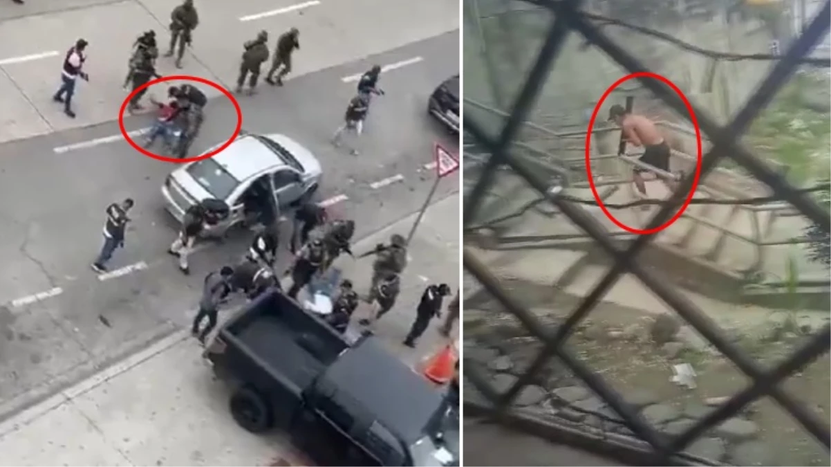 Ekvador\'da kaos tırmanıyor! Bazukayı kapan sokağa indi, polis çete üyelerinin peşine düştü