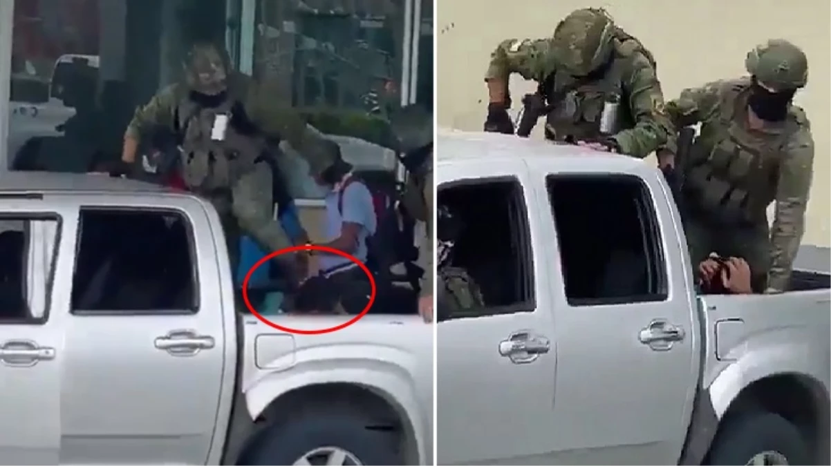 Ekvador\'da sokağa inen askerler hayli acımasız! Polislerin intikamını almaya başladılar