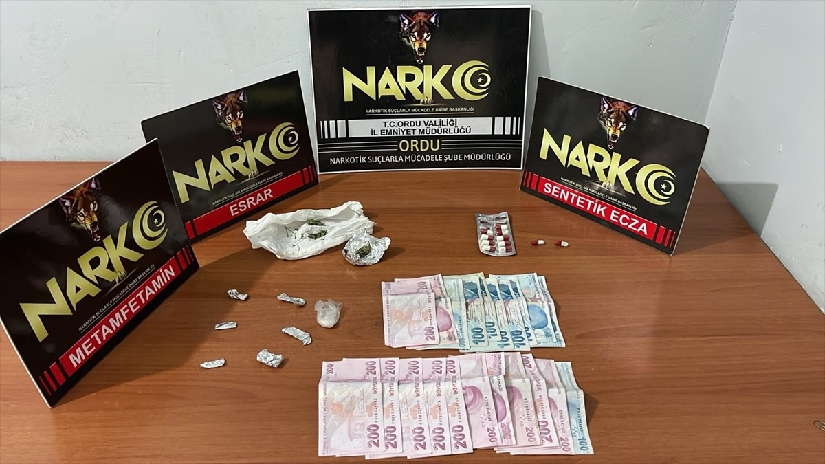 Ordu\'da Uyuşturucu Operasyonu: 6 Kişi Gözaltına Alındı