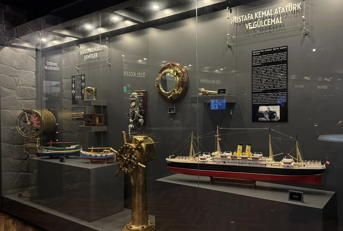 Rize Denizcilik Müzesi Açıldı
