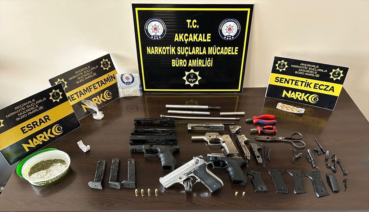 Şanlıurfa\'da uyuşturucu operasyonunda 8 şüpheli tutuklandı