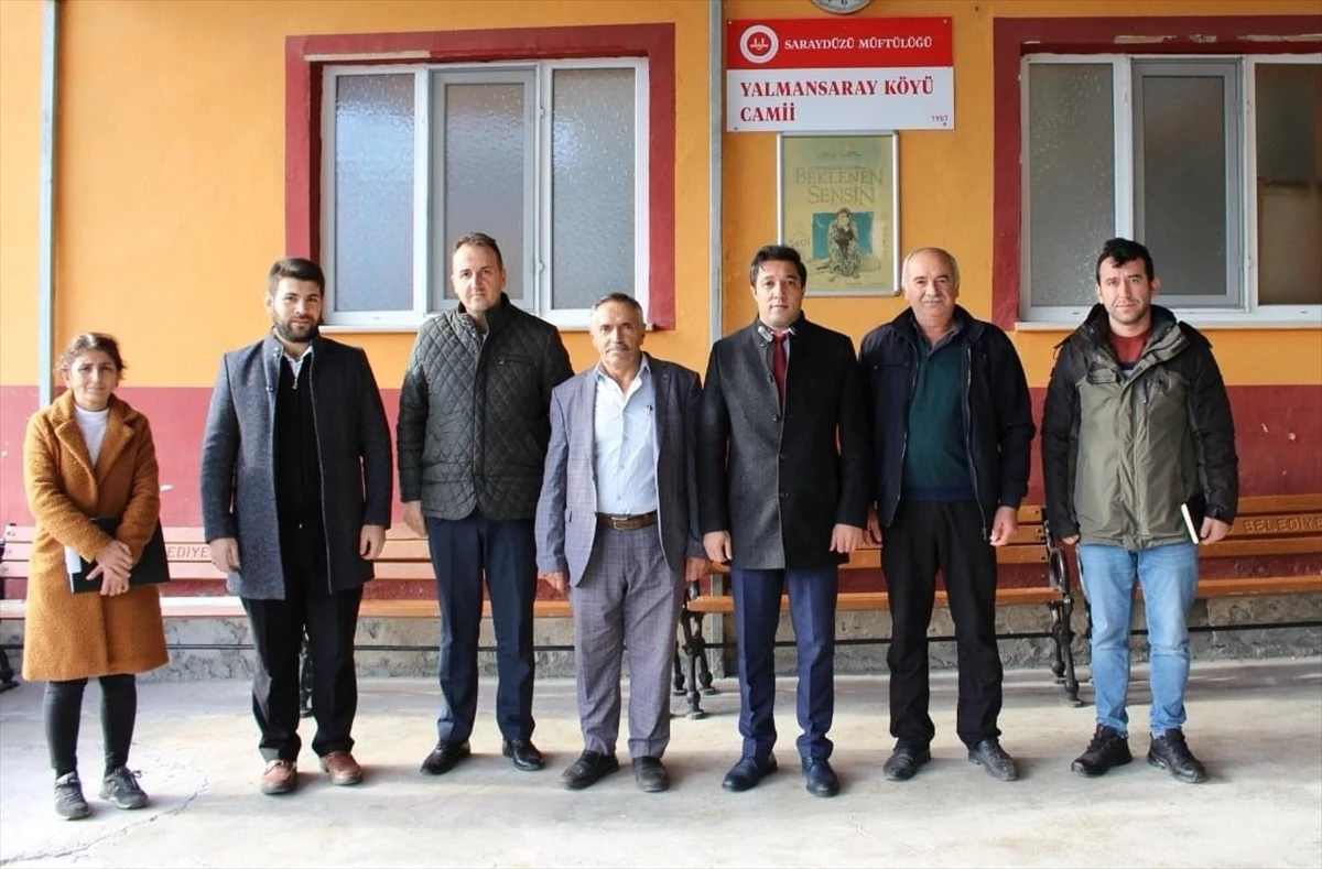 Sinop Kaymakamı Davut Boztaş, Saraydüzü ilçesinde köy ziyaretinde bulundu
