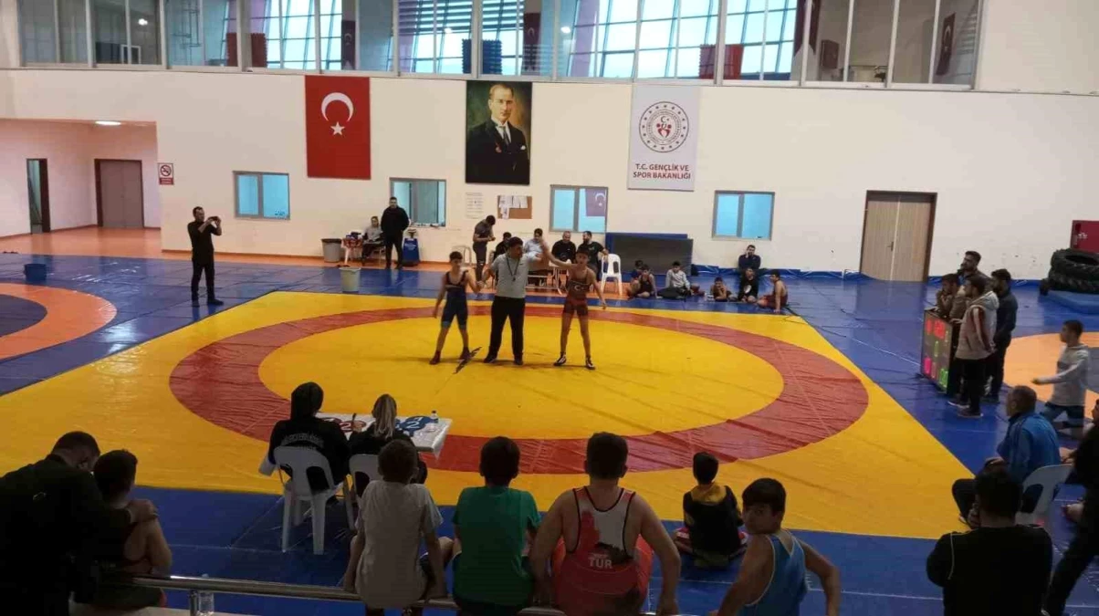 Sarıgöl okulları Muradiye Spor Salonu\'nda madalyaları topladı