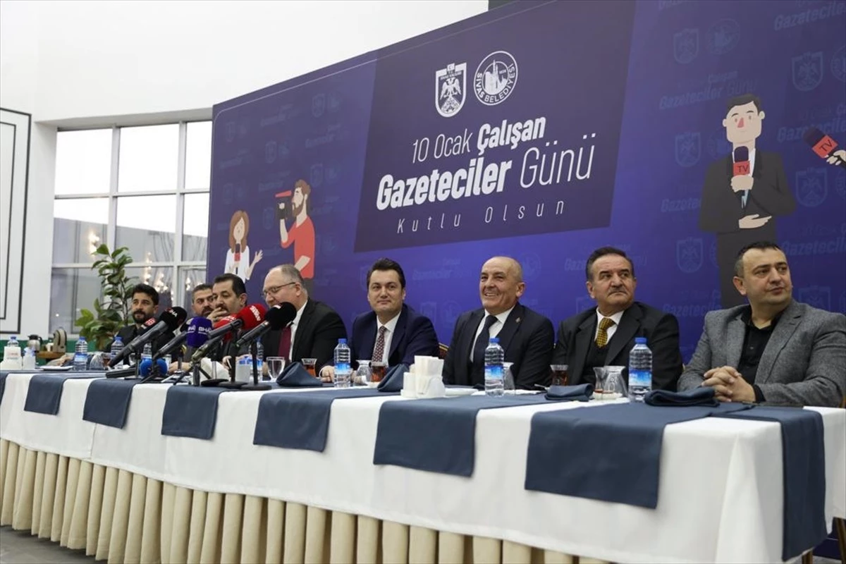 Sivas\'ta 10 Ocak Çalışan Gazeteciler Günü Programı Düzenlendi