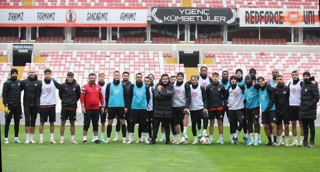 EMS Yapı Sivasspor, Galatasaray maçı için hazırlıklarını tamamladı