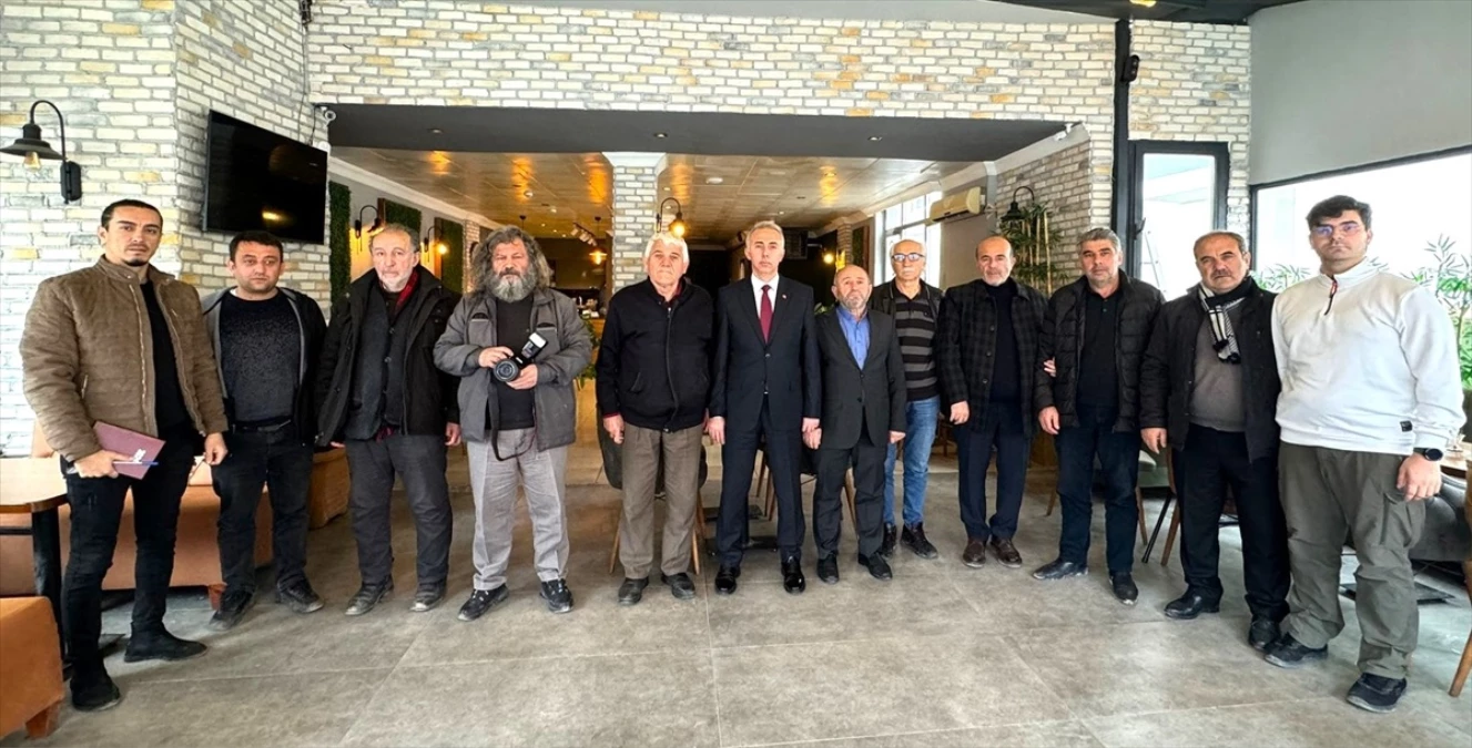 Taşova Belediye Başkanı Bayram Öztürk, Gazetecilerle Buluştu