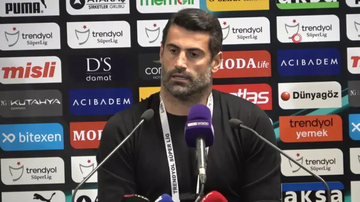 Volkan Demirel: 'Kazanmamız gereken bir maçta berabere kaldık'