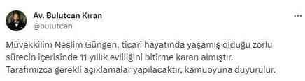 '11 yıllık eşim beni eskortla aldatıyor' diyen Neslim Güngen, boşanıyor '11 yıllık eşim beni eskortla aldatıyor' diyen Neslim Güngen, boşanıyor