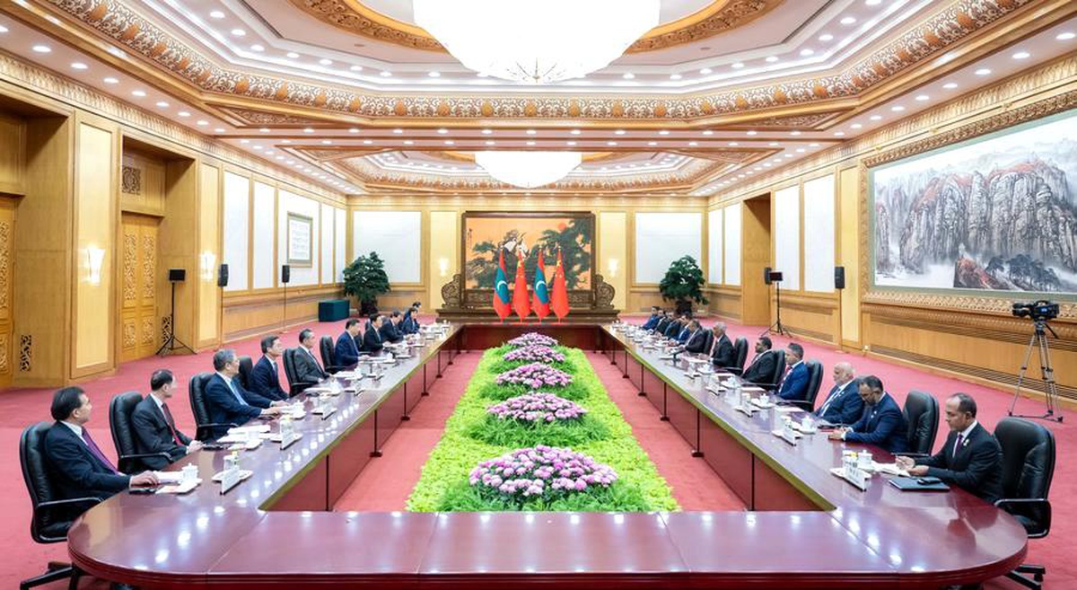 Çin Cumhurbaşkanı Xi Jinping, Maldivler Cumhurbaşkanı Muhammed Muizzu ile Görüştü