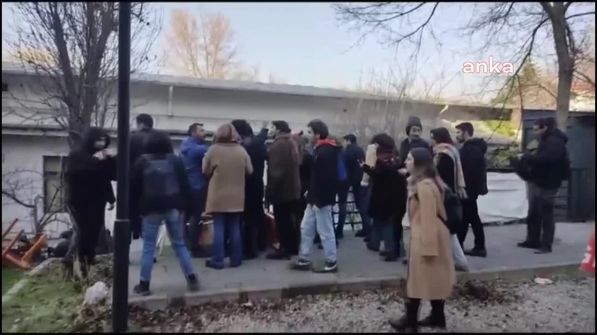 Ankara Üniversitesi Cebeci Kampüsü\'nde öğrenciler saldırıya uğradı, sınavlara giremediler