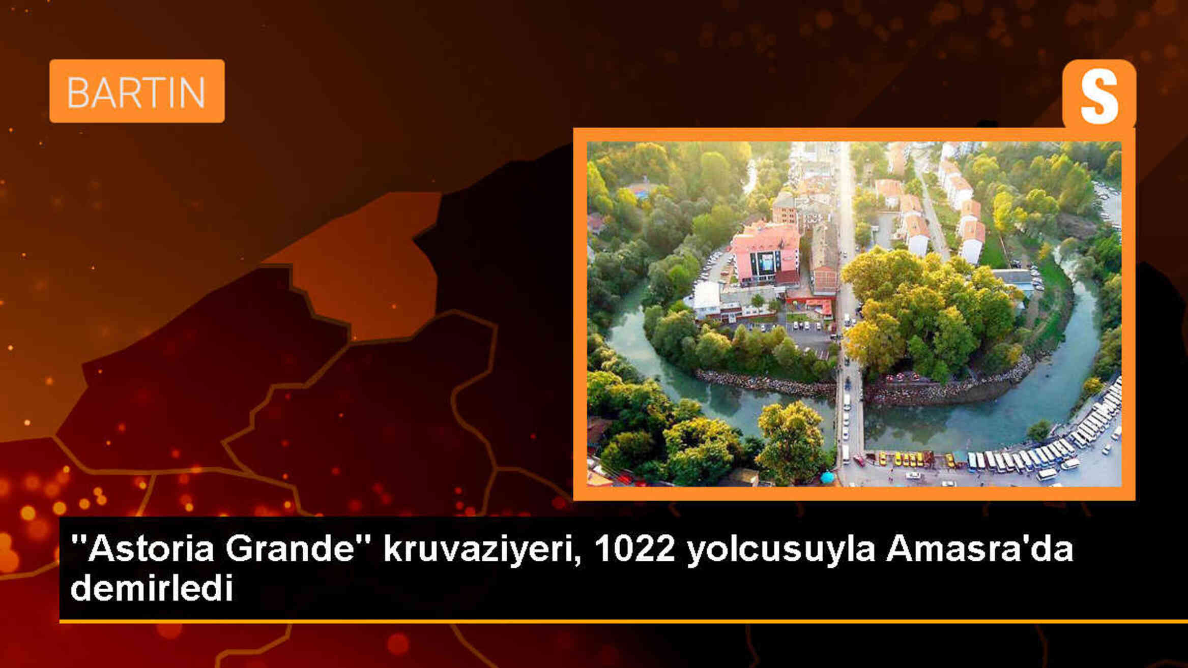 Rusya\'dan gelen kruvaziyer Amasra Limanı\'na ulaştı