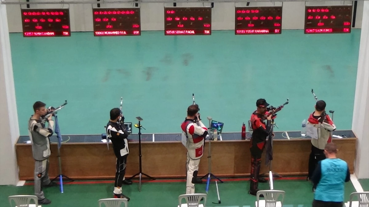 Mersin\'de düzenlenen Havalı Silahlar Federasyon Kupası\'na 560 sporcu katılıyor