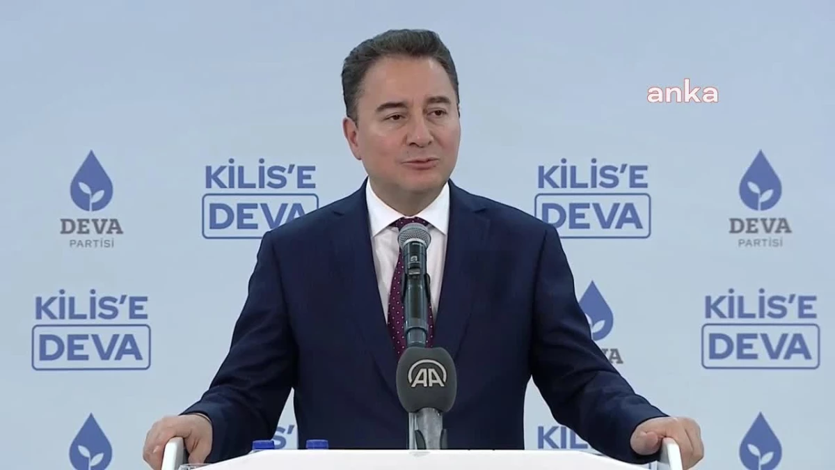 Ali Babacan, Kilis Belediye Başkan adayını açıkladı