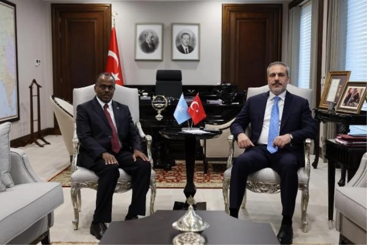 Dışişleri Bakanı Hakan Fidan, Somali Dışişleri ve Uluslararası İşbirliği Bakan Vekili Ali Omar Balad ile Görüştü