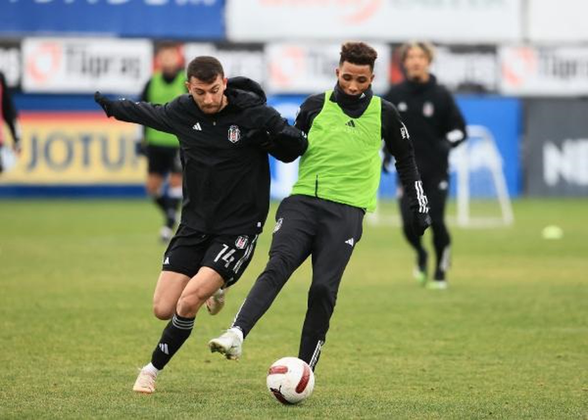 Beşiktaş, Fatih Karagümrük maçı için hazırlıklarını sürdürdü