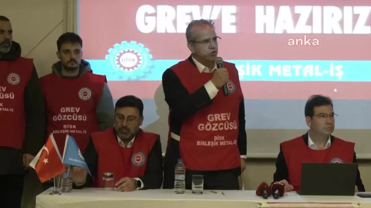 Birleşik Metal-İş Genel Başkanı Özkan Atar: "Yurdun Dört Bir Yanı Grev Ateşlerine Tanık Olacak"