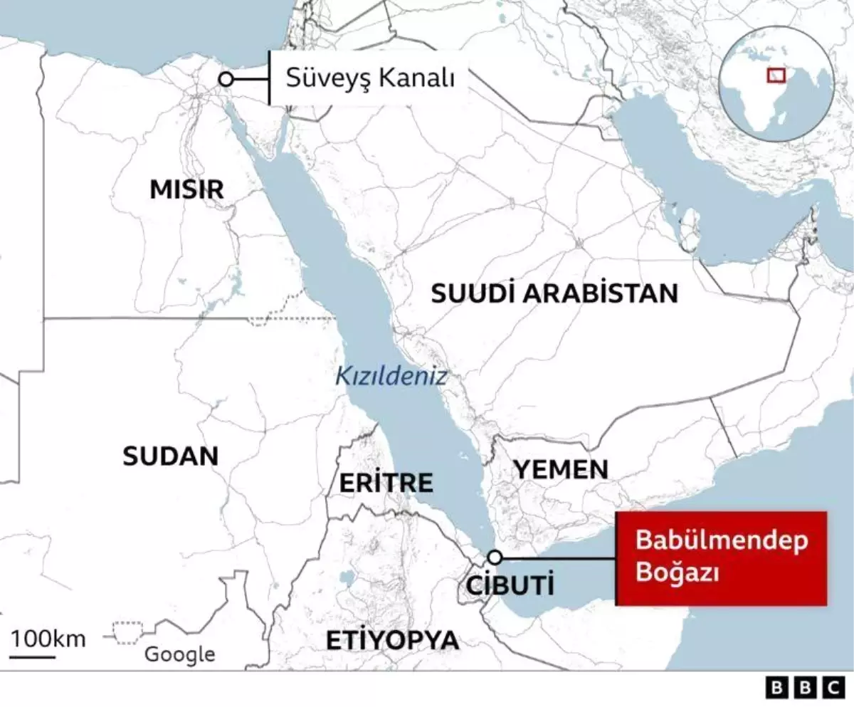 İngiltere ve ABD, Yemenli Husi İsyancılarının Kızıldeniz\'deki Saldırısını Püskürttü