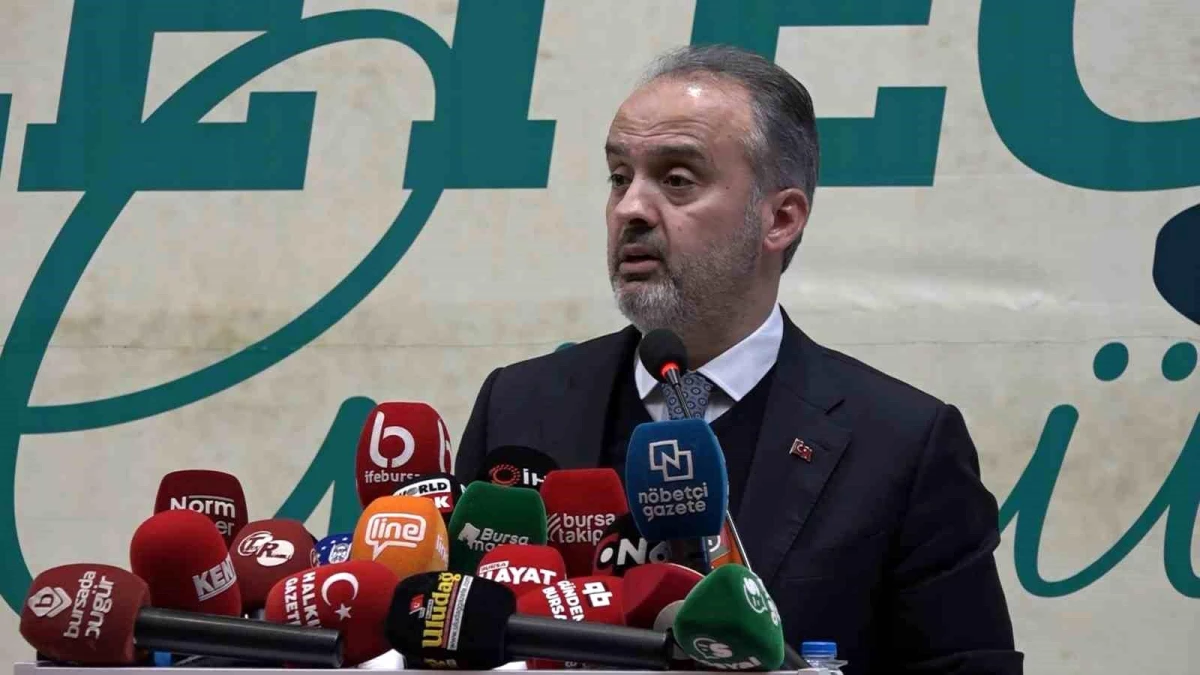 Bursa Büyükşehir Belediye Başkanı Alinur Aktaş: Borç iddiaları yalan ve iftira