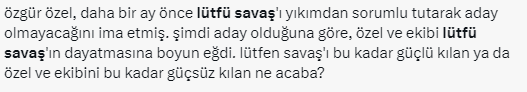 CHP'nin Hatay'da Lütfü Savaş'ı yeniden aday göstermesine tepki yağıyor