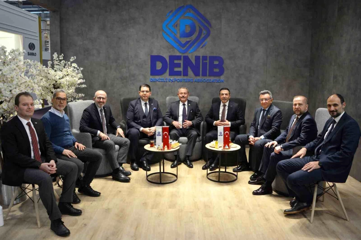 Heimtextil Fuarı\'nda Denizli Sanayicisi Yoğun Katılım Gösterdi