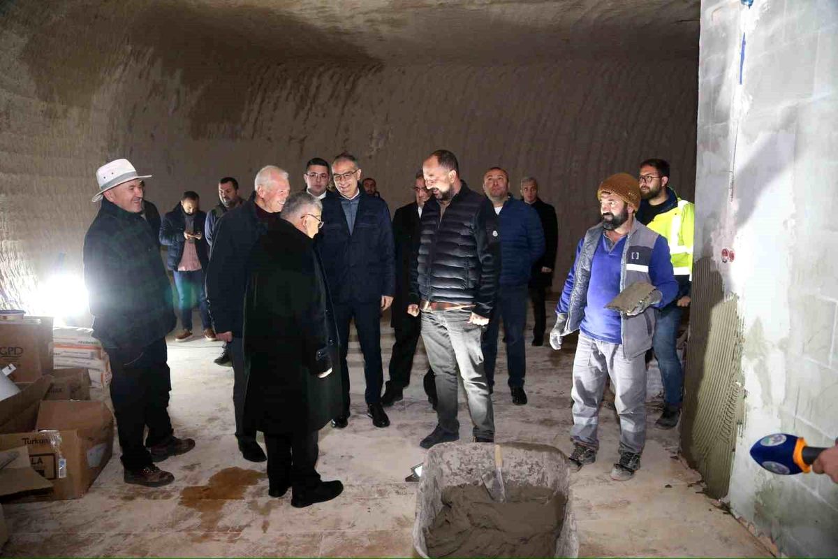 Kayseri\'de Yer Altı Müzesi Çalışmaları Devam Ediyor