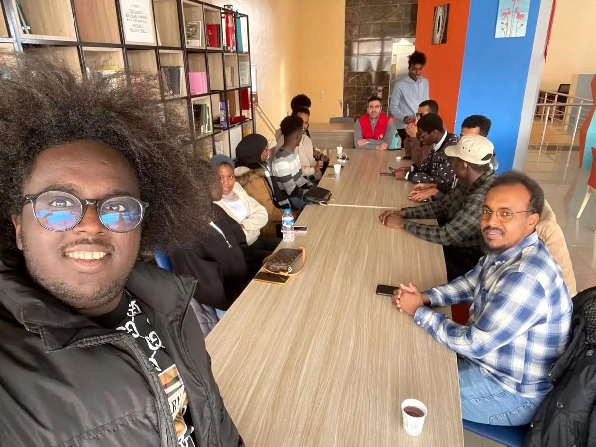 Erzincan Gençlik Merkezleri EBYÜ Genç Ofisi Afrikalı Öğrenciler Kulübünü Ağırladı