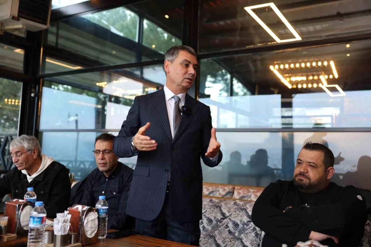 Gölbaşı Belediye Başkanı Ramazan Şimşek, Çalışan Gazeteciler Günü\'nde gazetecilerle kahvaltıda buluştu