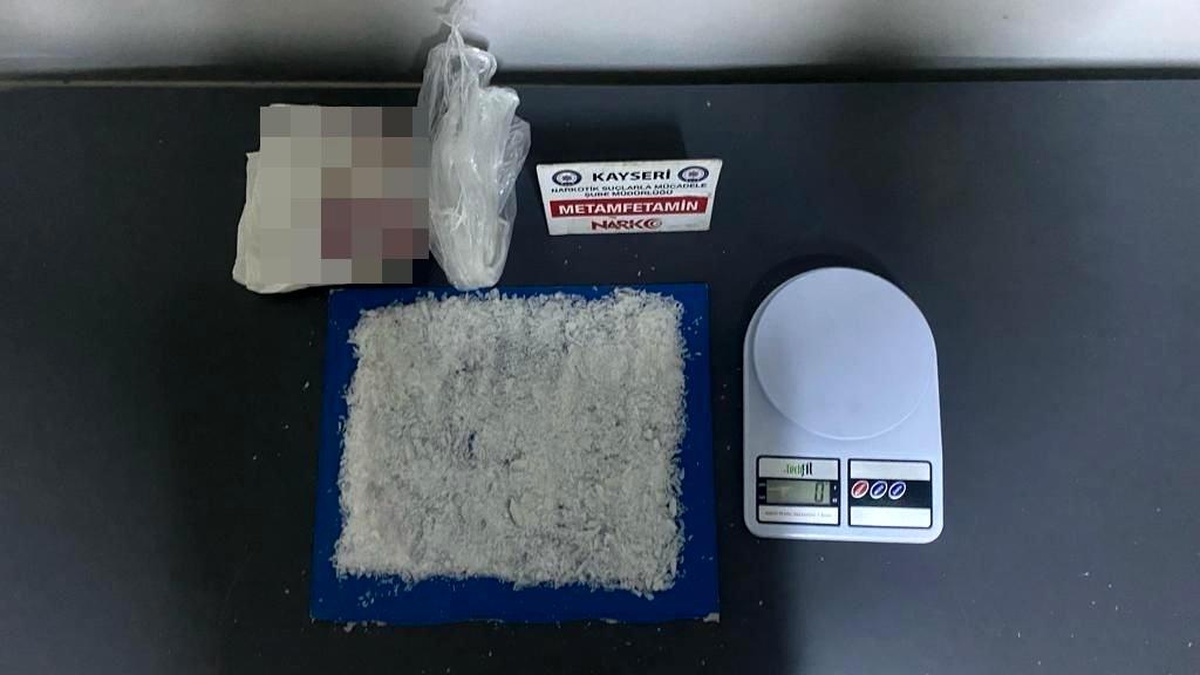 Kayseri\'de Narkotik Operasyonunda 2 Kişi Gözaltına Alındı