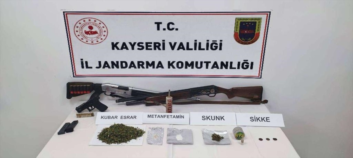 Kayseri\'de Uyuşturucu Operasyonu: 1 Şüpheli Gözaltına Alındı