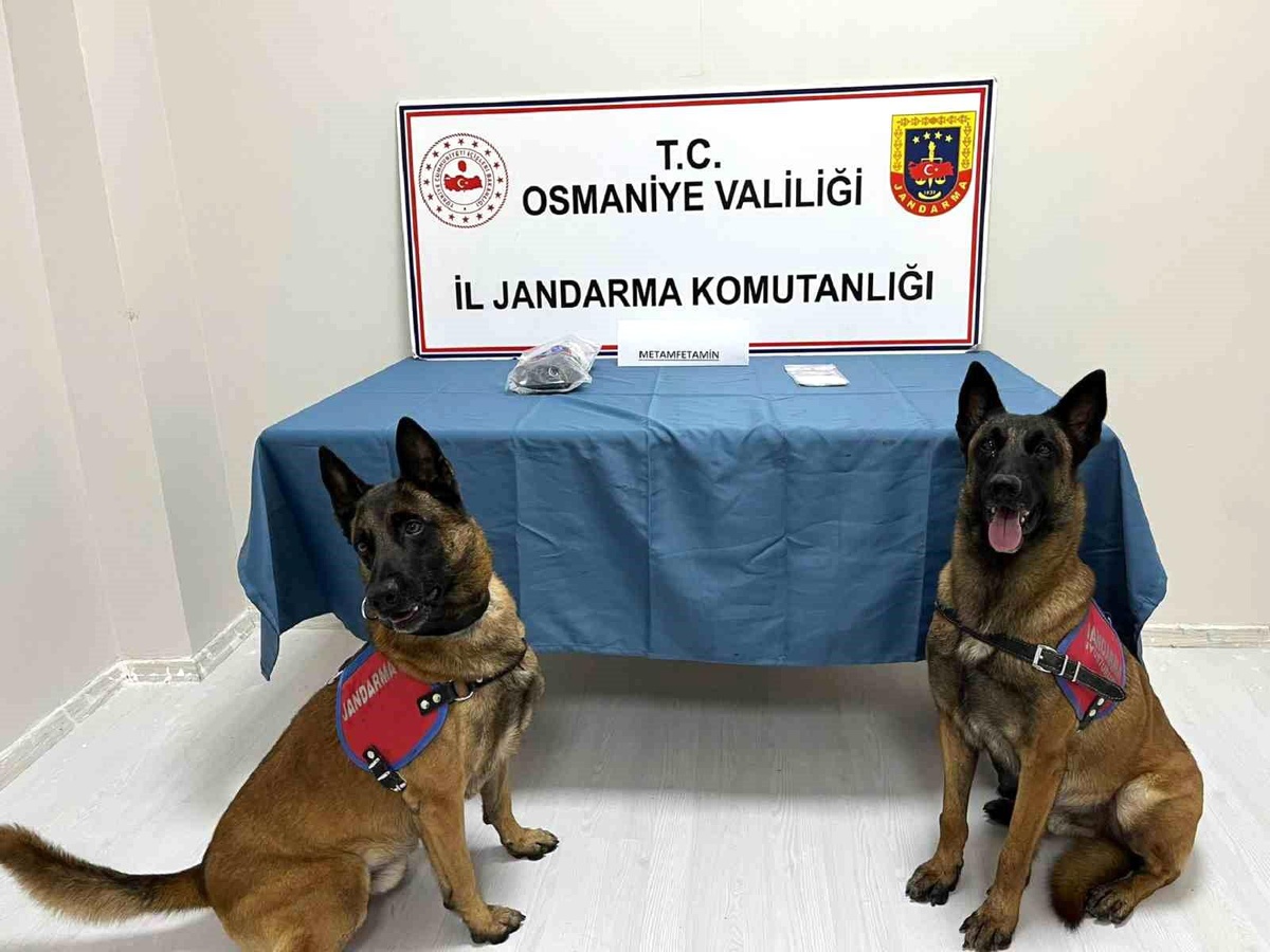 Osmaniye\'de yapılan operasyonda 529 gram metamfetamin ele geçirildi