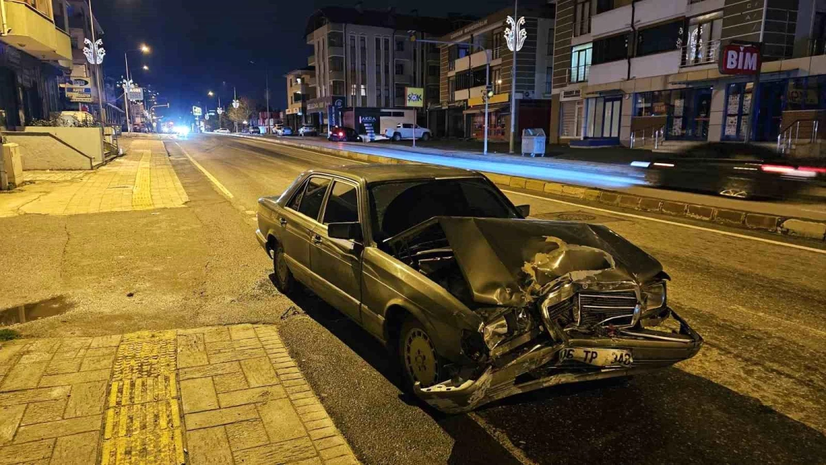 Sapanca\'da trafik kazası: 1 kişi yaralandı