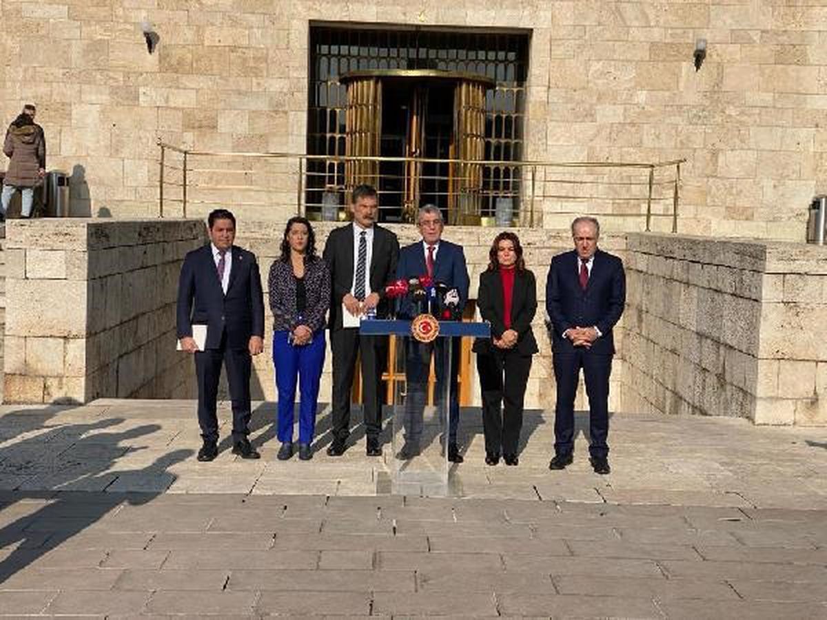 TBMM Başkanı Numan Kurtulmuş, muhalefet partilerini kabul etti