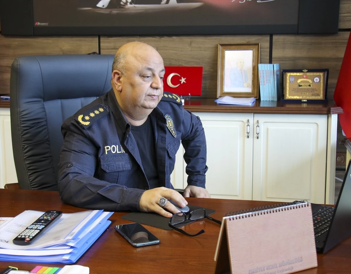Uşak İl Emniyet Müdürü Mehmet Ali Kolcu, Yılın Kareleri oylamasına katıldı