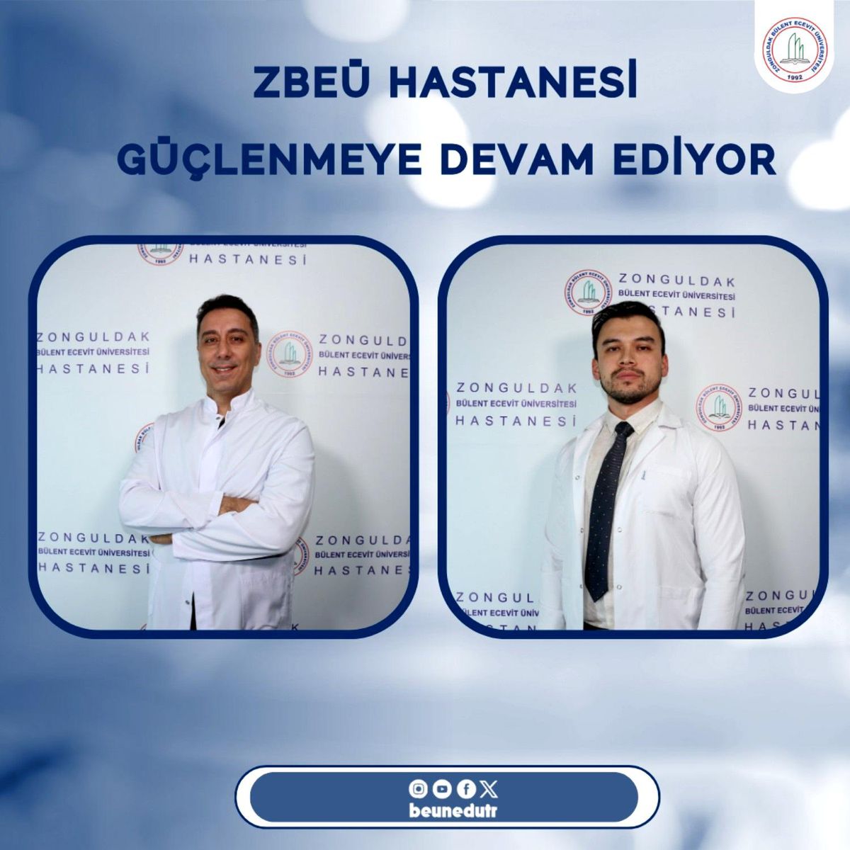 ZBEÜ Hastanesi\'ne yeni uzmanlar katıldı
