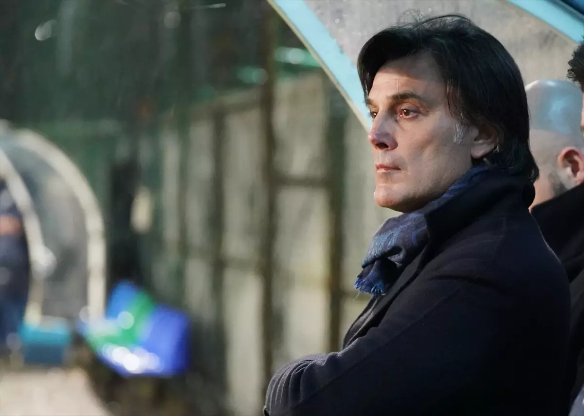 A Milli Takım Teknik Direktörü Montella, Çaykur Rizespor\'u ziyaret etti