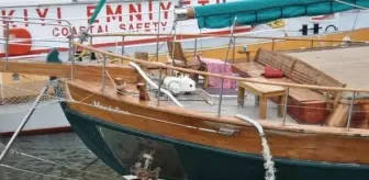 Ali Kırca'ya ait 'Mandalina' isimli tekne kurtarıldı