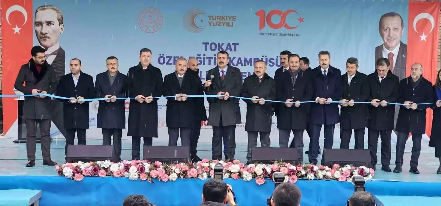 Milli Eğitim Bakanı Yusuf Tekin, Tokat Özel Eğitim Kampüsü\'nün açılışında konuştu