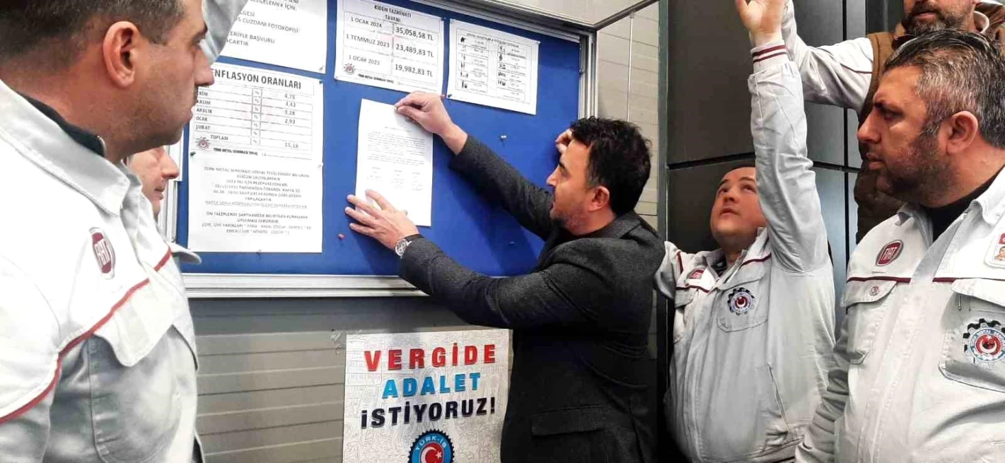 Türk Metal Sendikası, Tofaş Otomobil Fabrikası\'nda grev kararı aldı