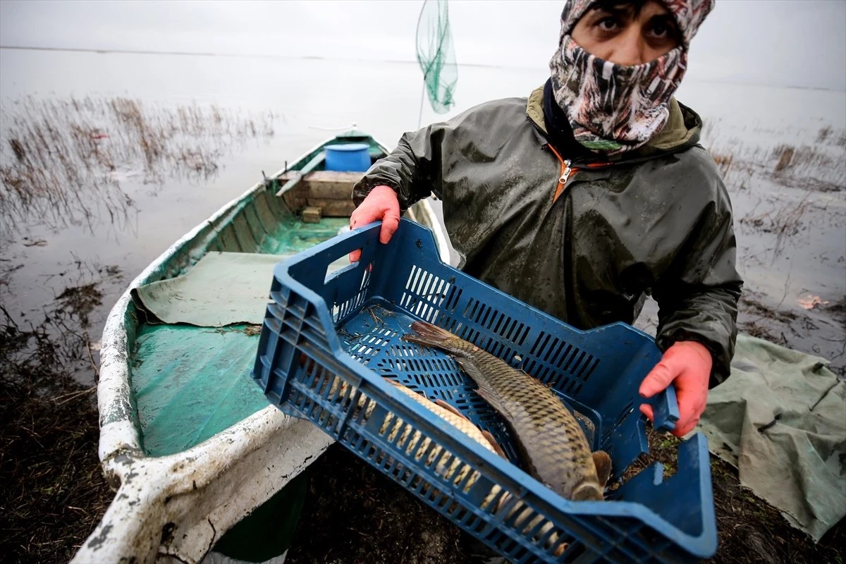 Suğla Gölü\'nde Su Seviyesi Yükseldi, Balıkçılar Sevinçli