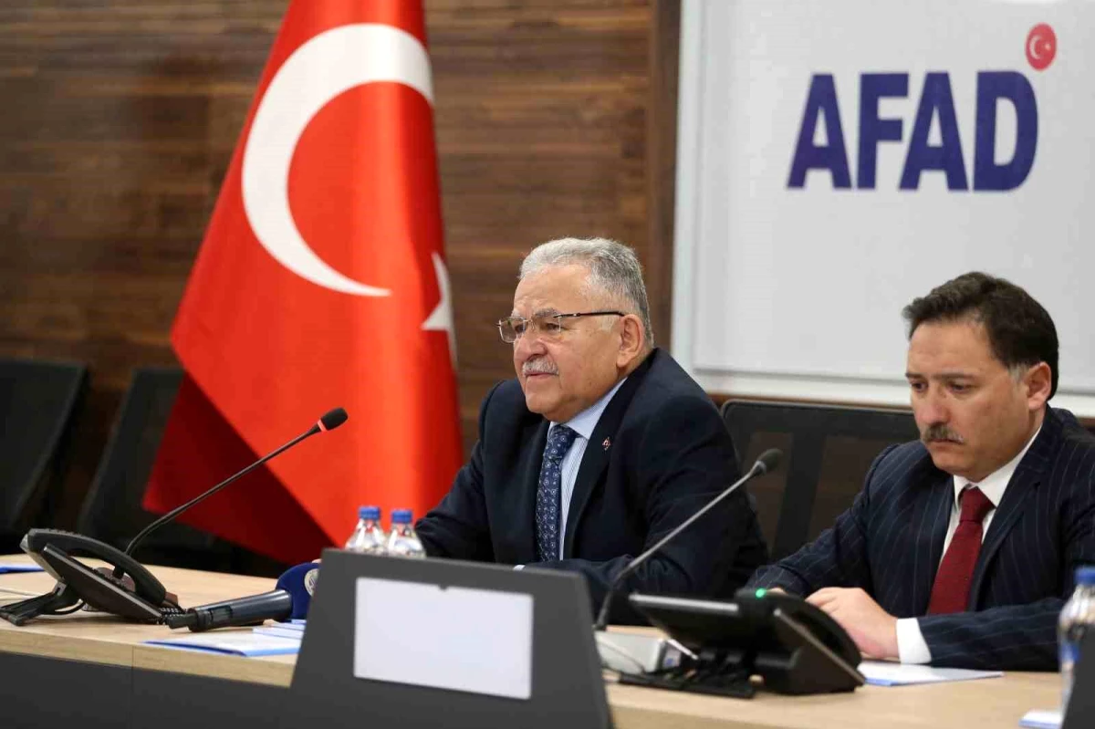 Kayseri\'de İl Afet ve Acil Durum Koordinasyon Toplantısı Gerçekleştirildi