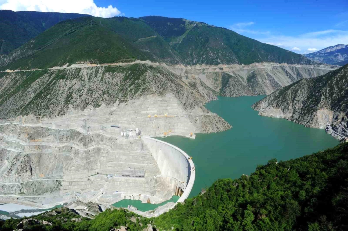 Artvin\'deki 5 Baraj Ülke Ekonomisine Dev Katkı Sağlıyor