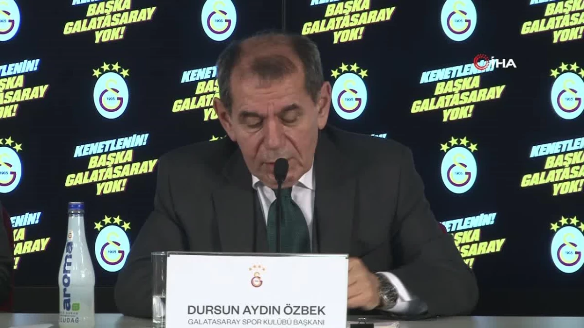 Dursun Özbek: Algılarla Galatasaray camiasını etkilemeye çalışıyorlar